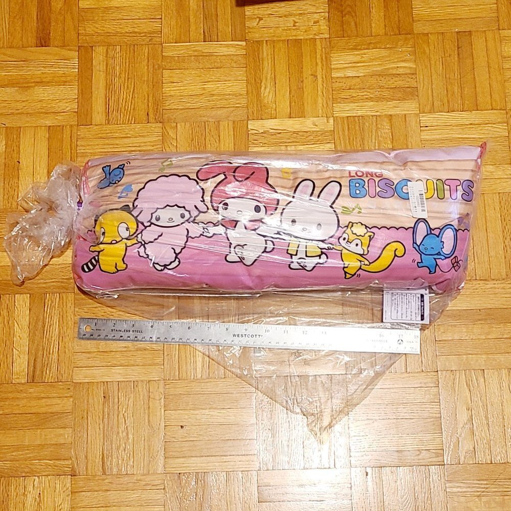 My Melody Long Biscuits Pillow - Hello Kitty